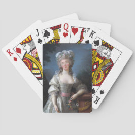 Madame du Barry 1782 door Elisabeth Brun Pokerkaarten