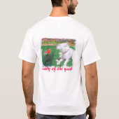 Madame du T-shirt de yard (Dos)