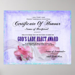 Madame Elect Poster de Dieu