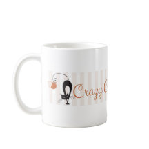 Madame folle Cafe Mug de chat