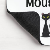 Madame folle de chat où est ma souris - tapis de (Coin)