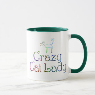 Madame folle Mug de chat