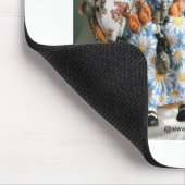 Madame folle tapis de souris de chat (Coin)