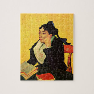Madame Ginoux met Boeken van Vincent van Gogh Legpuzzel