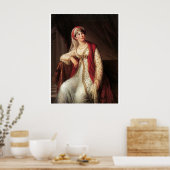 Madame Grassini in de rol van Zaïre Poster (Keuken)