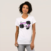 Madame Gym Rat Weightlifting T-Shirt (Devant entier)