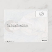 Madame Henriot-Portrait van Pierre-Auguste Renoir Briefkaart (Achterkant)