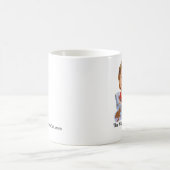 Madame heureuse Mug de chat (Centre)