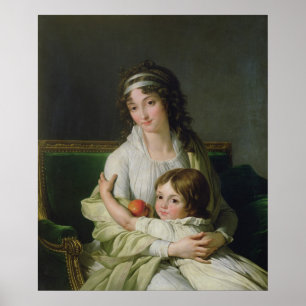 Madame Jeanne-Justine Boyer-Fonfrede en haar Poster