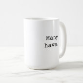 Madame jumelle Mug de rondin de crêtes (Devant droit)