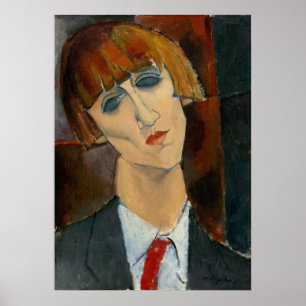 Madame Kisling - Amedeo Modigliani Fine Art Poster