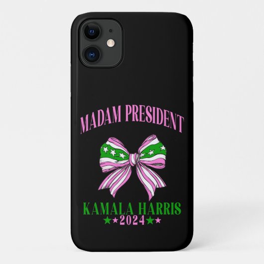 Madame la Présidente iPhone / coque ipad (Dos)