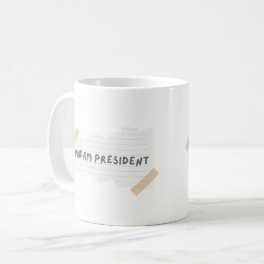 Madame la Présidente Mug (Devant gauche)
