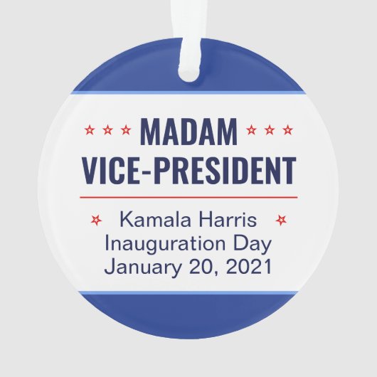 Madame la Vice-présidente Kamala Harris Inaugurati (dos)