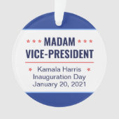 Madame la Vice-présidente Kamala Harris Inaugurati (devant)