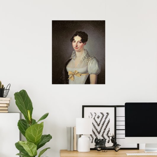 Madame Laure de Berny Poster (Thuiskantoor)