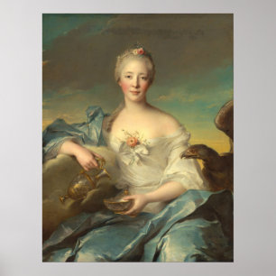 Madame Le Fèvre - Jean-Marc Nattier Fine Art Poster
