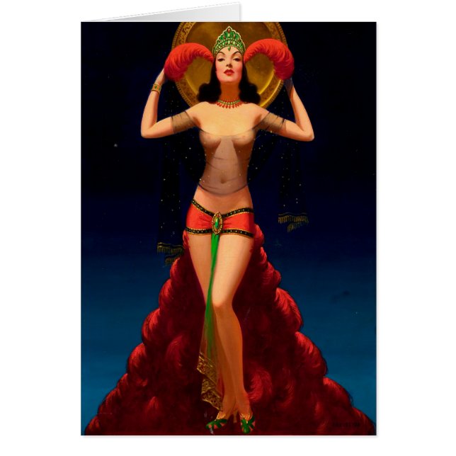 Madame magique Pulp Pin Up (Devant)