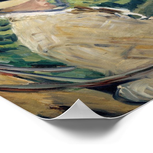 Madame Manet | Édouard Manet Poster (Hoek)