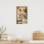Madame McCabes Corsets ad Poster (Keuken)