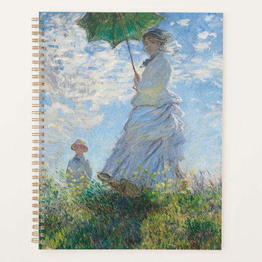 Madame Monet and Her Son by Claude Monet Planner (Voorkant)