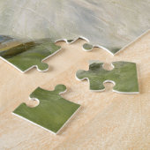 Madame Monet en haar Son Fine Art Legpuzzel (Zijkant)