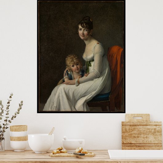 Madame Philippe Panon Desbassayns de Richemont Poster (Keuken)