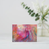 MADAME POMPADOUR Beauty Hair Dresser Visitekaartje (Staand voorkant)