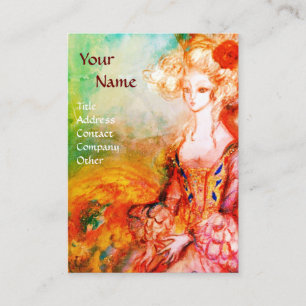 MADAME POMPADOUR Beauty Mode Hair Gold Yellow Visitekaartje