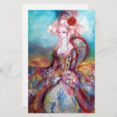 MADAME POMPADOUR BRIEFPAPIER (Voorkant / Achterkant)