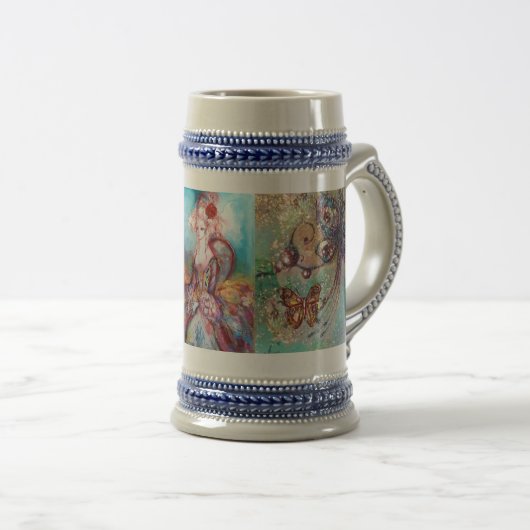 MADAME POMPADOUR / BUTTERFLY IN GOUDE SPARKLES BIERPUL (Voorkant rechts)