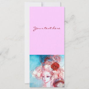 MADAME POMPADOUR , Chique Gouden Verkleedpartij Kaart