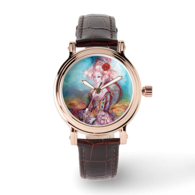 MADAME POMPADOUR, ELEGANT BEAUTY MODE HORLOGE (Voorkant)