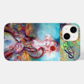 MADAME POMPADOUR ELEGANT BEAUTY MODE MONOGRAM Case-Mate iPhone CASE (Achterkant (horizontaal))