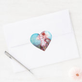 MADAME POMPADOUR, hart Hart Sticker (Envelop)