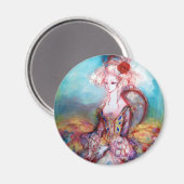 MADAME POMPADOUR MAGNEET (Voorkant / Achterkant)