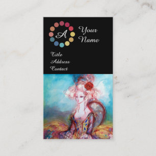 MADAME POMPADOUR MAKEUP ARTIST COLOR PALETTE VISITEKAARTJE