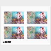 MADAME POMPADOUR RECHTHOEKIGE STICKER (Vel)