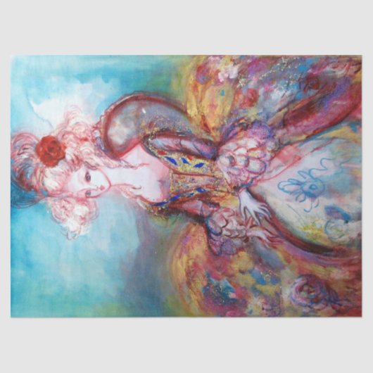 MADAME POMPADOUR TISSUEPAPIER (Voorkant)