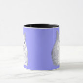 Madame princesse White Cat Mug (Centre)