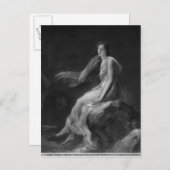 Madame Recamier Briefkaart (Voorkant / Achterkant)