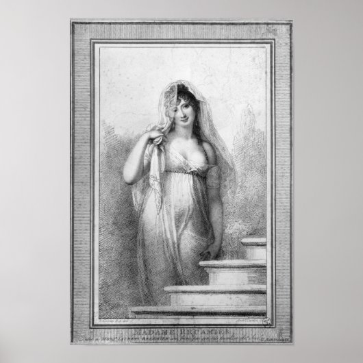 Madame Recamier Poster (Voorkant)