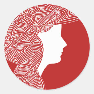 Madame Red Stickers