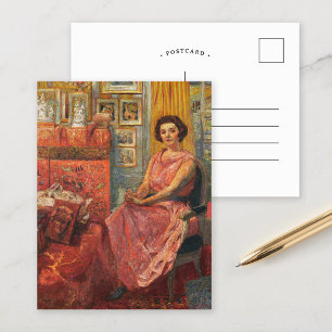 Madame Reine Bénard   Édouard Vuillard Briefkaart