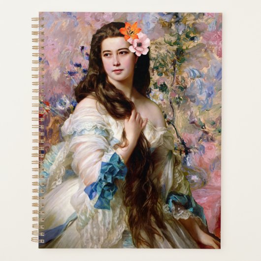 Madame Rimsky avec des fleurs (Devant)