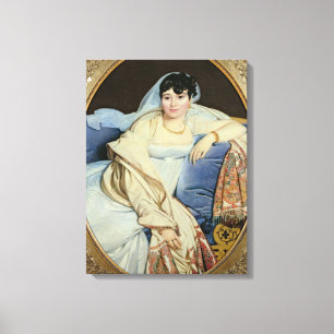 Madame Riviere nee Marie Francoise Jacquette Canvas Afdruk