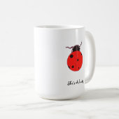 Madame rouge Bug Statement Mug (Devant droit)