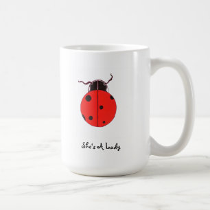 Madame rouge Bug Statement Mug