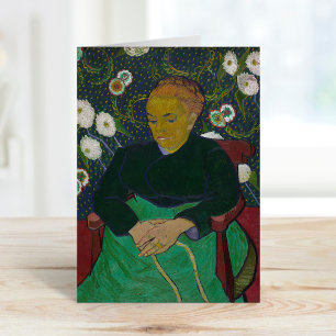 Madame Roulin Vincent van Gogh Kaart
