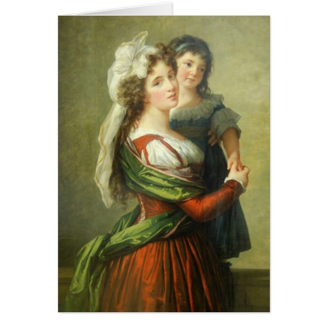 Madame Rousseau et sa fille (Devant)